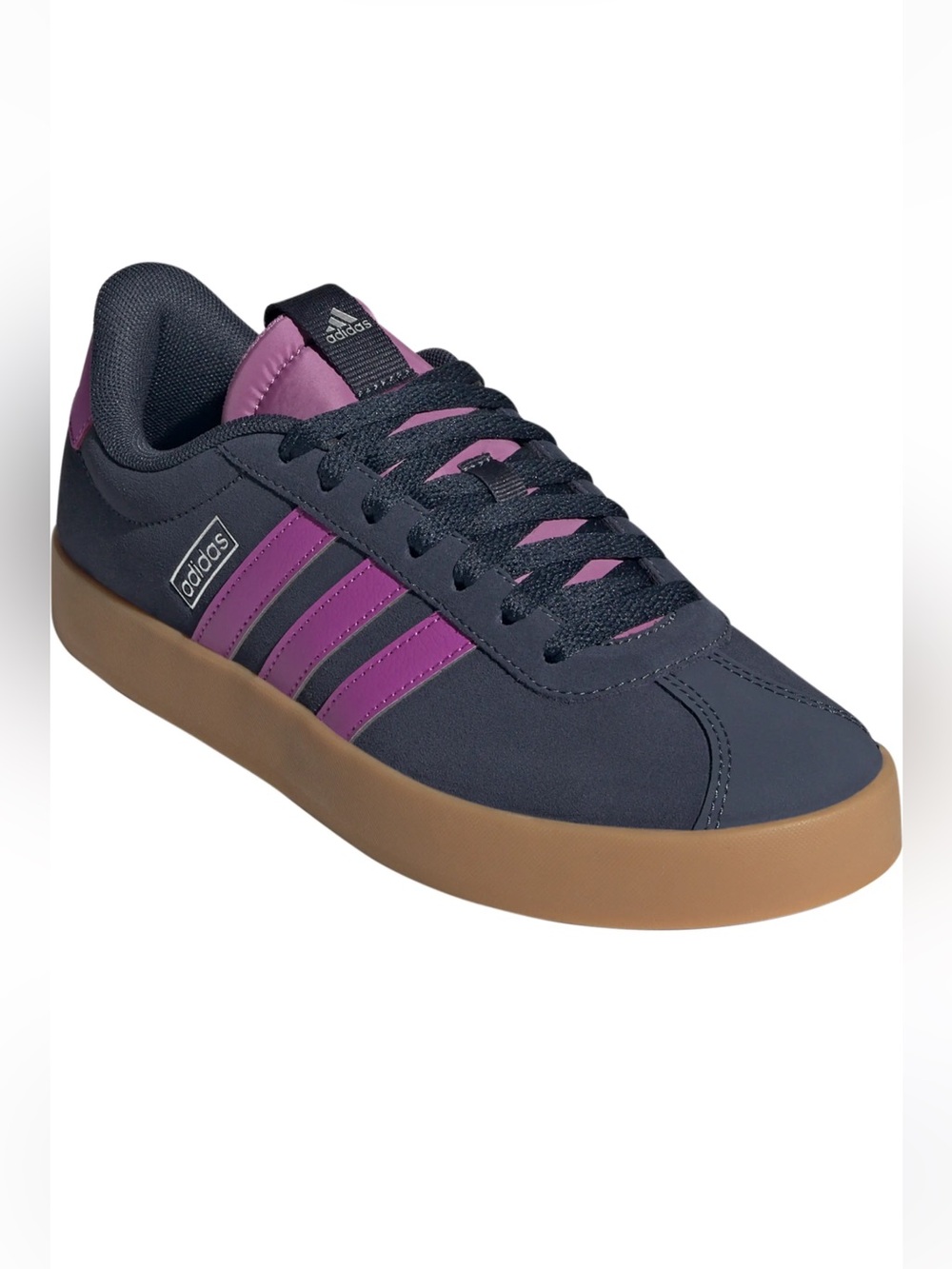 New ADIDAS VL Court 3.0 navy/purple sneakers 9